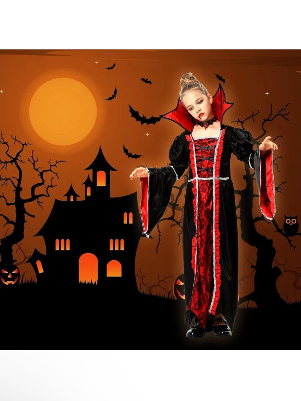 NWT Vampire Royalty 10-12 Ages
